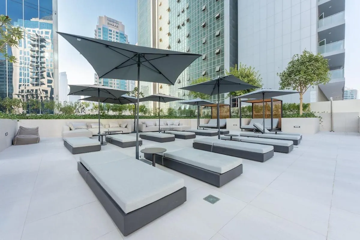 Chic Studio With Compact Kitchen Area In Business Bay Dubai United Arab Emirates