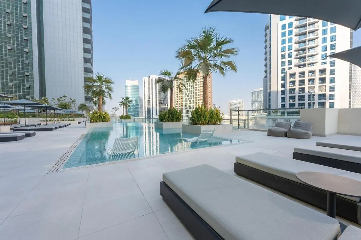 Chic Studio With Compact Kitchen Area In Business Bay Dubai United Arab Emirates